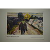Edward Munch - The murderer - Poster vintage originale anno 2000