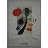 Joan Mirò - Opera grafica - Poster vintage originale anno 1984