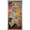 Paul Klee - Stadtebau auf grumen kirchturm - Poster vintage originale