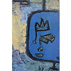 Paul Klee - Es Dammert 1939 - Poster vintage originale anno 1989