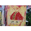 Jean-Michel Basquiat - Senza titolo 1981 (carro armato) - Poster vintage originale anno 2002