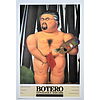 Fernando Botero - Autoritratto con bandiera 1990 - Poster vintage originale anno 1991
