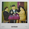 Fernando Botero - I giocatori di carte 1991 - Poster vintage originale anno 1991