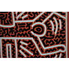 Keith Haring - Senza titolo 1983 - Poster vintage originale anno 1998