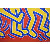 Keith Haring - Senza titolo #3 1988 - Poster vintage originale anno 1998