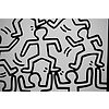 Keith Haring - Senza titolo 1987 - Poster vintage originale anno 1998