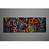 Keith Haring - Senza titolo 1987 - Poster vintage originale anno 1998