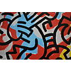 Keith Haring - Senza titolo 1987 - Poster vintage originale anno 1998