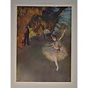 Edgar Degas - Ballerina sulla scena 1878 - Poster vintage originale anno 1996