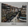 Maurice Utrillo - Rue Custine a Montmartre - Poster vintage originale anno 1999