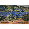 Louis Valtat - Il golfo d'Anthéor - Poster vintage originale anno 1999