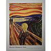 Edward Munch - L'urlo 1893 - Poster vintage originale anno 2000