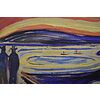 Edward Munch - L'urlo 1893 - Poster vintage originale anno 2000