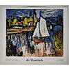 Maurice de Vlaminck - Veduta della Senna 1906 - Poster vintage originale anno 1999