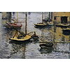 Claude Monet - The bridge at Argenteuil, grey weather - Poster vintage originale anno 1996