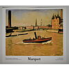 Albert Marquet - Il porto di Amburgo 1909 - Poster vintage originale anno 1999