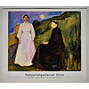 Edward Munch - Mother and Daughter 1897 - Poster vintage originale anno 2000