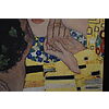 Gustav Klimt - Il bacio (particolare) - Poster vintage originale anno 1994