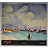 Raoul Dufy - La baie du Havre 1908 - Poster vintage originale anno 1999