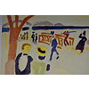 Raoul Dufy - Les passants 1907 - Poster vintage originale anno 1999