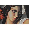 Tamara De Lempicka - Ritratto di madame Ira Perrot 1930 - Poster vintage originale anno 2004