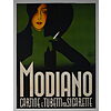 Franz Lenhart - Modiano 1930 - Poster vintage originale anno 1985