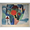 Paul Klee - Country with volcanic lava 1919 - Poster vintage originale anno 1998