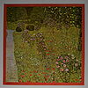 Gustav Klimt - Frutteto con rose 1911 - Poster vintage originale anno 1996