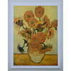 Vincent Van Gogh - Vaso di girasoli - Poster vintage originale anno 1996