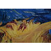 Vincent Van Gogh - Natura morta con due girasoli 1887 - Poster vintage originale anno 1996