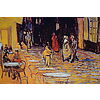 Vincent Van Gogh - Il cafè - Poster vintage originale anno 1996