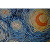 Vincent Van Gogh - Notte stellata - Poster vintage originale anno 1996