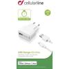 Caricabatterie 2 in 1 veloce con connettore Lightning