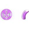 iRound Custom Kit - violet iPhone 5