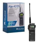 Midland Alan 42 DS CB Radio Ricetrasmittente Portatile AM/FM Multi Banda per Tutti i Paesi EU, Ricetrasmettitore con Presa Accessori 2 Pin, Squelch Digitale e Audio Chiaro e Potente (AZ)