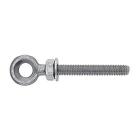 Occhiolo M12X96 classe 8.8 zincato bianco con dado e rosetta. (20 Pz.)