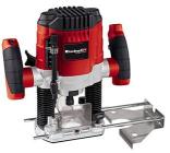 Einhell TC-RO 1155 E Fresatrice verticale (230-240 V, 1100 W, giri min. 11000-30000, profondit? max 55 mm, fresa a profilo max 30 mm, pinza serraggio 6/8 mm, incl. Guida parallela) (AZ)