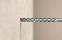 Punta trapano cilindrica a quattro taglienti D-SDX 10,0x80/120 XP per muro e calcestruzzo (1 Pz.)