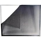 ZANZARIERA A STRAPPO NERA 150X300 ECCO (AZ)