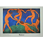 Henri Matisse - La danse 1910 - Poster vintage originale anno 1999
