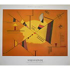 Vasilij Kandinskij - Diagonale - Poster vintage originale anno 1993
