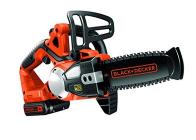 BLACK+DECKER Elettrosega a Batteria Litio, Fino a 20 cm di taglio, 18V-2.0 Ah, GKC1820L20-QW (AZ)
