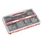 Fischer Kit SOS Casa Valigetta 180 Tasselli S e FU con Vite Assortiti per Fissaggio su Muro Pieno e Mattone Forato, Set 360 pezzi, 71080 (AZ)
