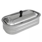 Vaschetta acciaio Inox 4.5 nordica (AZ)