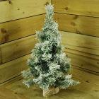 Vancouver Mini Tree Snowy Indoor Green/White
