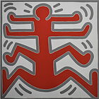 Keith Haring - Senza titolo #1 1988 - Poster vintage originale anno 1998