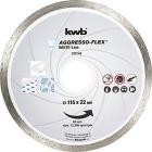 kwb Piastra di taglio a diamante Linea bianca 725140 (bordo sinterizzato, chiuso, 115 x 22 mm) A. a. per Einhell TC-AG 115 (AZ)