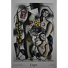 Fernand Leger - Cartolina 1932 - Poster vintage originale anno 1999