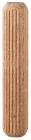 kwb Dowel in legno 6 x 30 mm 028160 (50 pezzi, legno di faggio, costine, gesto) (AZ)