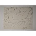 Henri Matisse - Nudo sdraiato 1935 - Poster vintage originale anno 1999